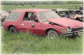 AMC Pacer Red Wagon